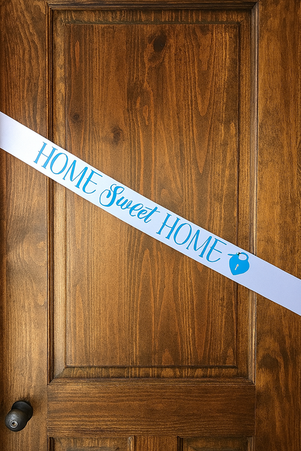 door sash welcome home personalized